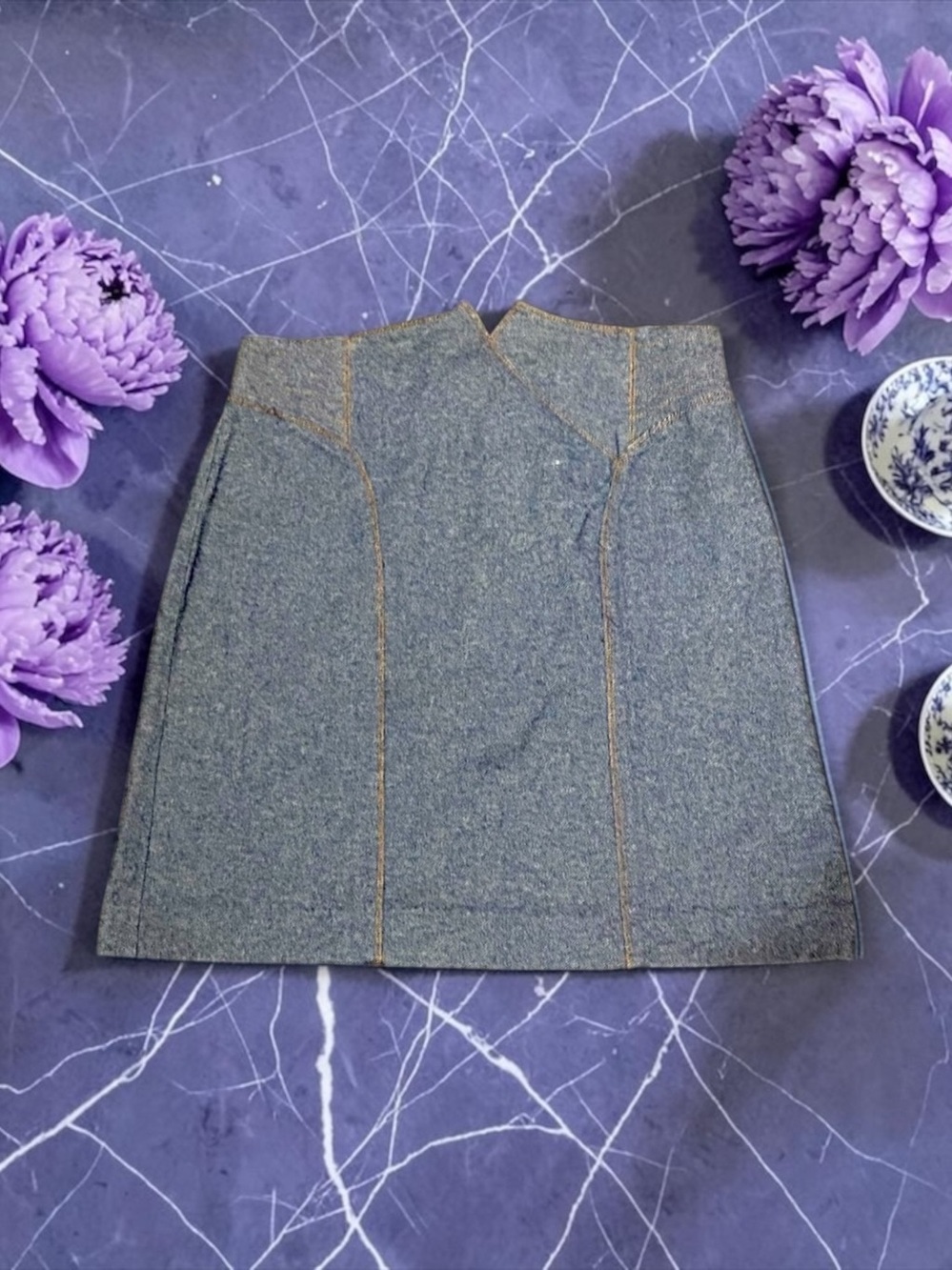 Charlotte Ronson Jean skirt